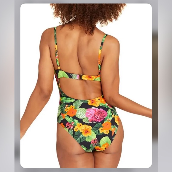 ANDIE The Bermuda One Piece Floral Swimsuit XS - Picture 3 of 11